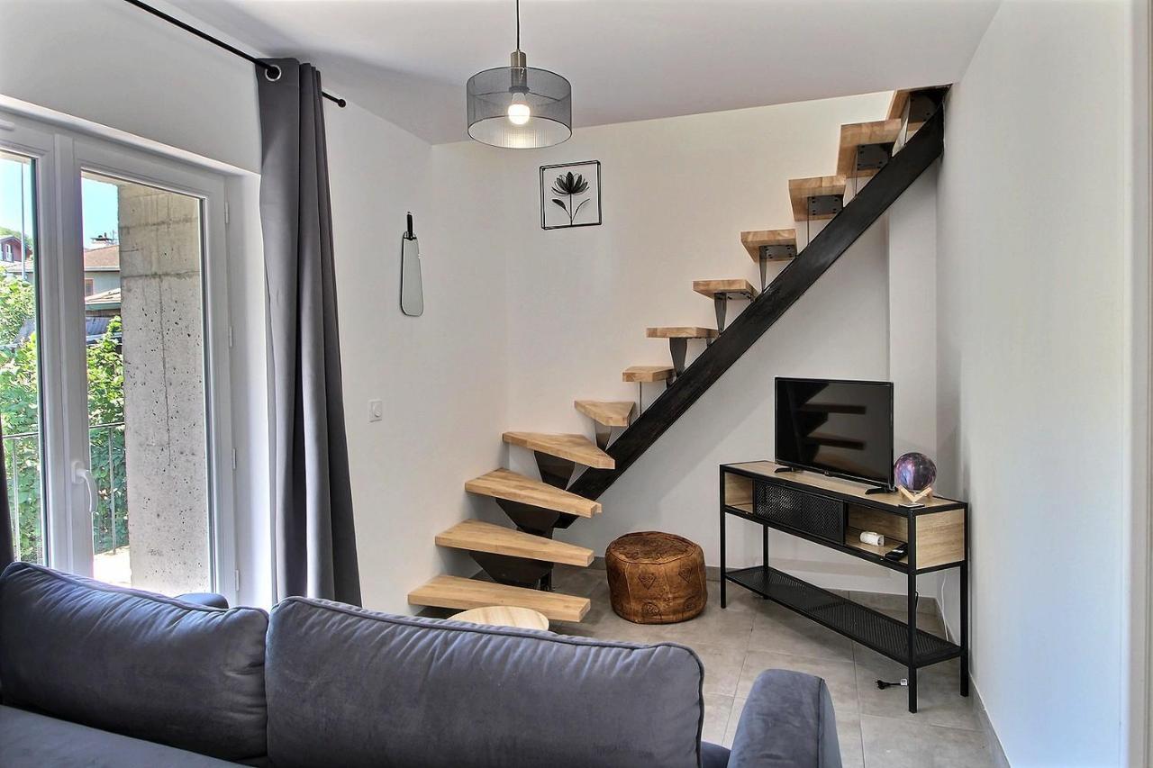 Apt Type 3 En Duplex Sur Evian Les Bains Vue Lac Eksteriør billede